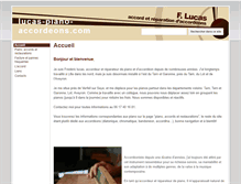 Tablet Screenshot of lucas-accordeons.com